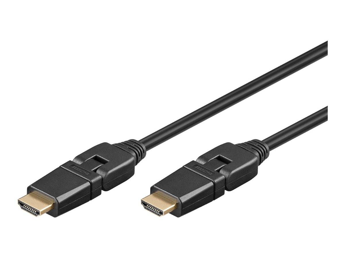 WENTRONIC - goobay - Highspeed - HDMI-Kabel mit Ethernet