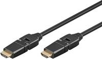 WENTRONIC - goobay - Highspeed - HDMI-Kabel mit Ethernet