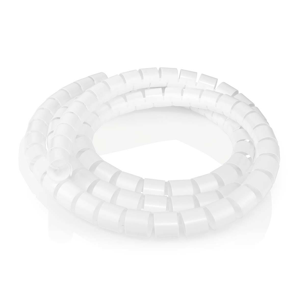 Nedis CMSW2328WT200 - Kurvenförmige Kabelrinne - 2 m - Polyethylen - Weiß