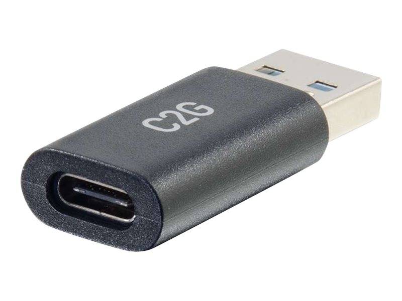 C2G USB C to USB Adapter - SuperSpeed USB Adapter - 5Gbps - F/M - USB-Adapter - 24 pin USB-C (W)