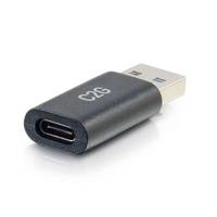 C2G USB C to USB Adapter - SuperSpeed USB Adapter - 5Gbps - F/M - USB-Adapter - 24 pin USB-C (W)