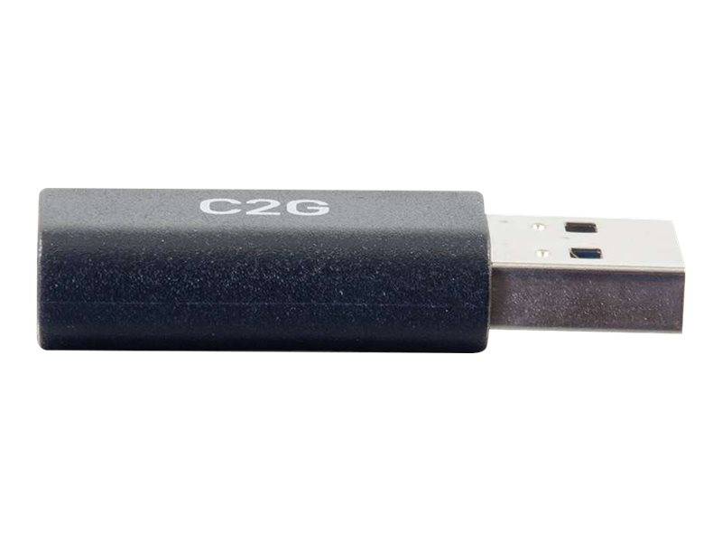C2G USB C to USB Adapter - SuperSpeed USB Adapter - 5Gbps - F/M - USB-Adapter - 24 pin USB-C (W)