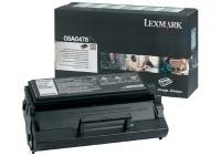Lexmark-Druckertoner-Patrone, dargestellt vor ihrer Einzelhandelsverpackung.