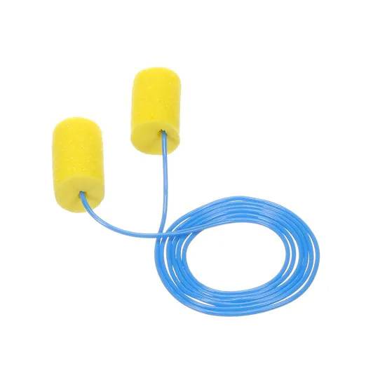 3M CC01000 - Wiederverwendbarer Ohrstöpsel - im Ohr - Blau - Gelb - Verkabelt - 29 dB - Polyvinylchlorid (PVC)