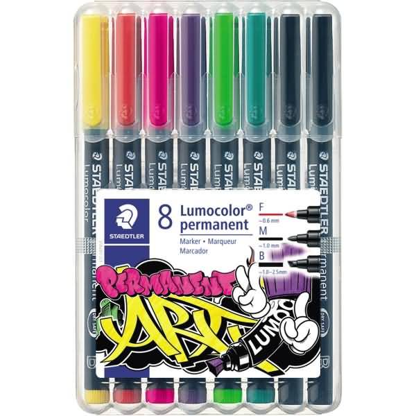 Folienstift Lumocolor 31-S WP8 perm 8 Stück