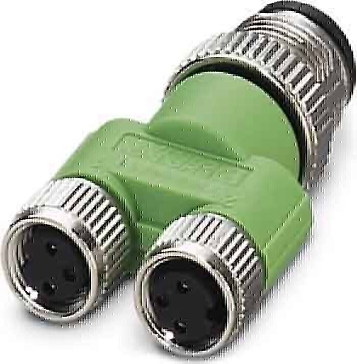 Phoenix Contact Y-Verteiler/Verbinder SAC-3P-M12Y/2XM 8FS