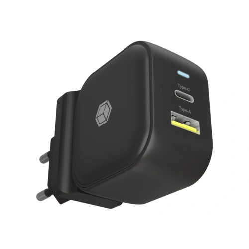 ICY BOX IB-PS106-PD - Netzteil - 38 Watt - 3 A - PD 3.0, QC 3.0 - 2 Ausgabeanschlussstellen (USB Typ A, 24 pin USB-C) ICY BOX IB-PS106-PD - Netzteil - 38 Watt - 3 A - PD 3.0, QC 3.0 - 2 Ausgabeanschlussstellen (USB Typ A, 24 pin USB-C)