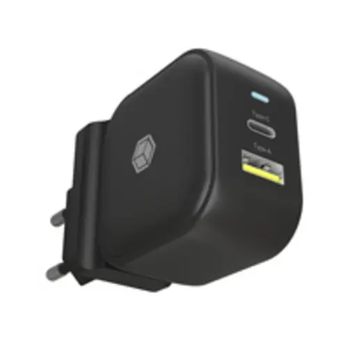 ICY BOX IB-PS106-PD - Netzteil - 38 Watt - 3 A - PD 3.0, QC 3.0 - 2 Ausgabeanschlussstellen (USB Typ A, 24 pin USB-C) ICY BOX IB-PS106-PD - Netzteil - 38 Watt - 3 A - PD 3.0, QC 3.0 - 2 Ausgabeanschlussstellen (USB Typ A, 24 pin USB-C)