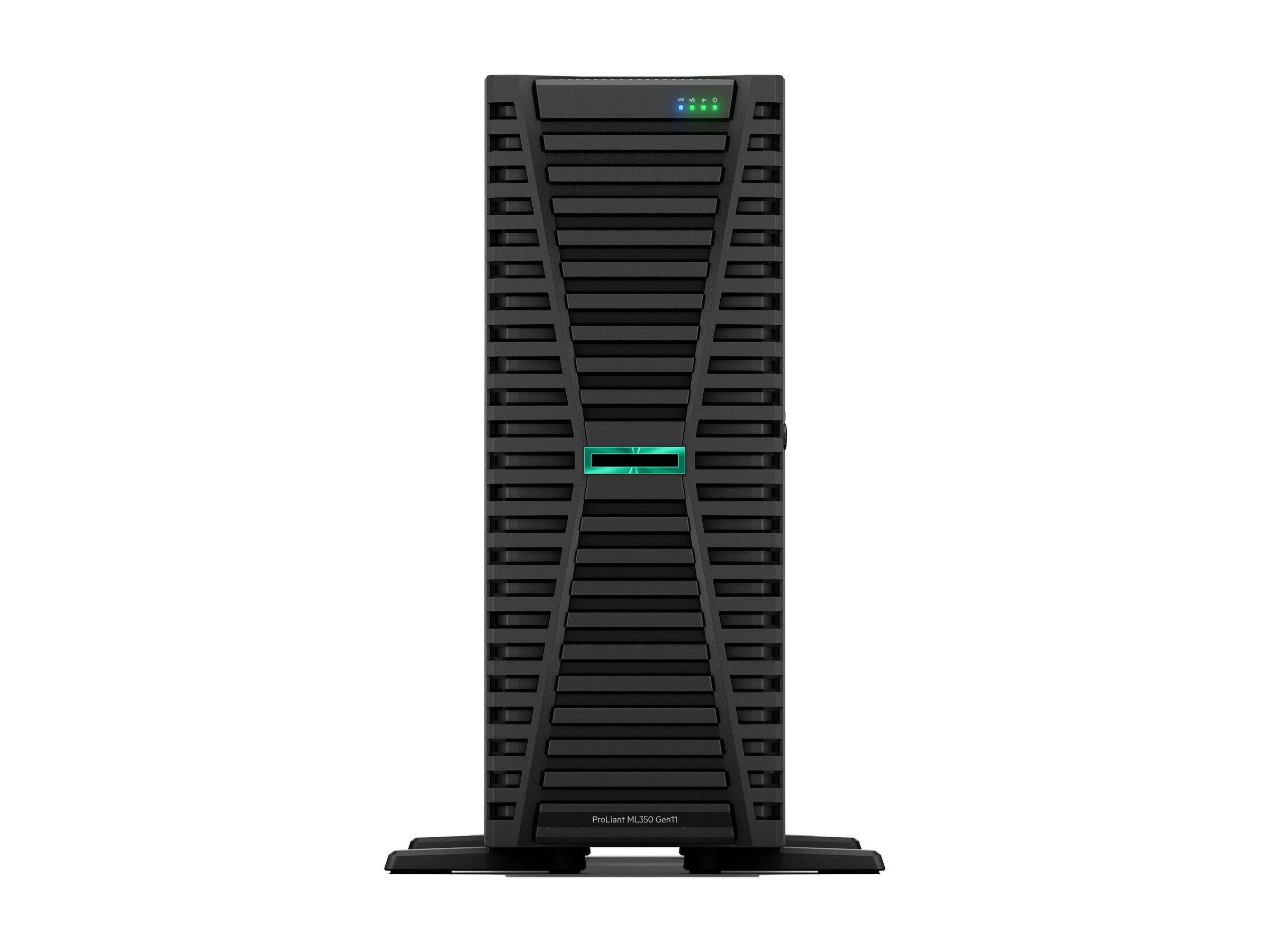 HPE ProLiant ML350 Gen11 Tower Xeon-S 4514Y 16-Core 2.0GHz 2x32GB-R 8xSFF Hot Plug 2x480GB SSD MR408i-o 2x1000W Server