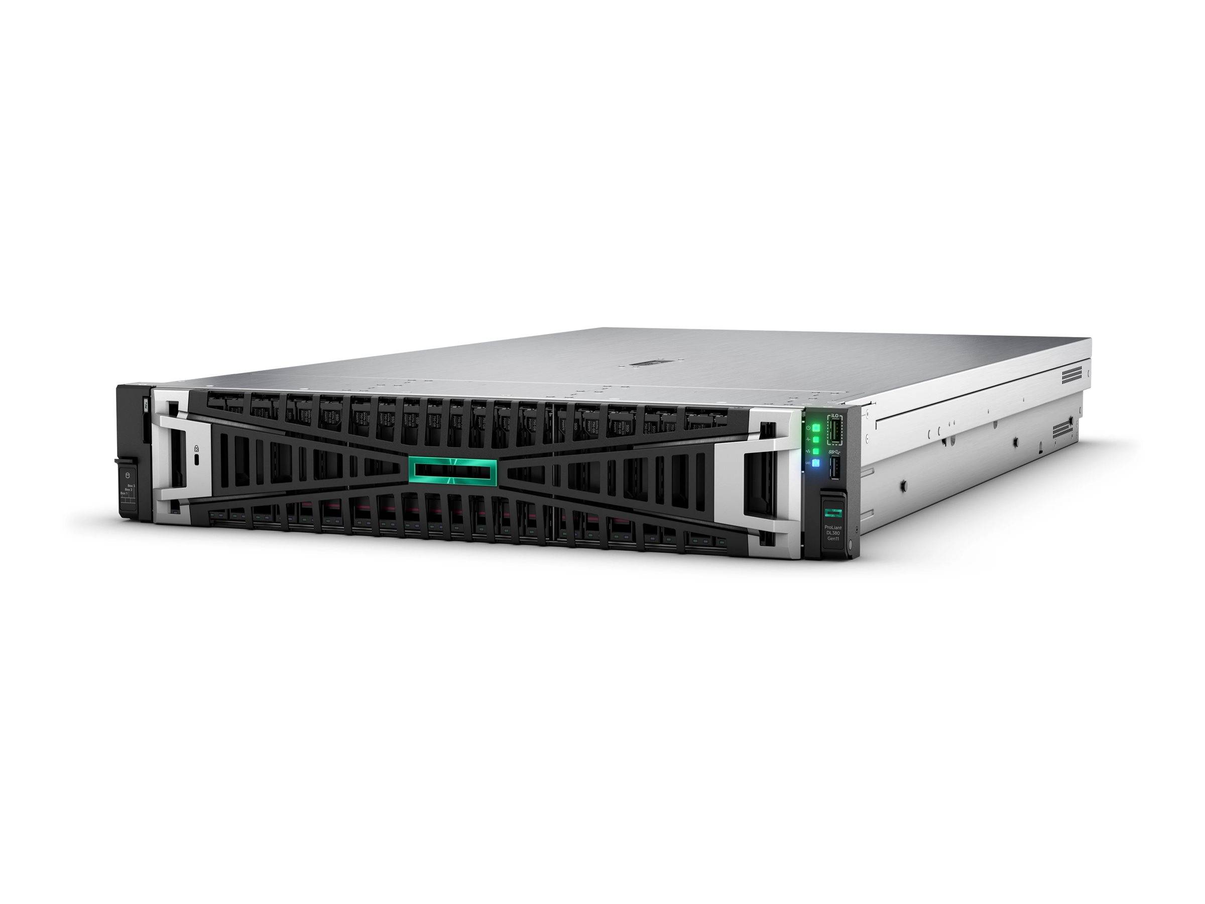 HPE ProLiant DL380 Gen11 Network Choice - Server - Rack-Montage - 2U - zweiweg - 1 x Xeon Silver 4514Y / 2 GHz - RAM 128