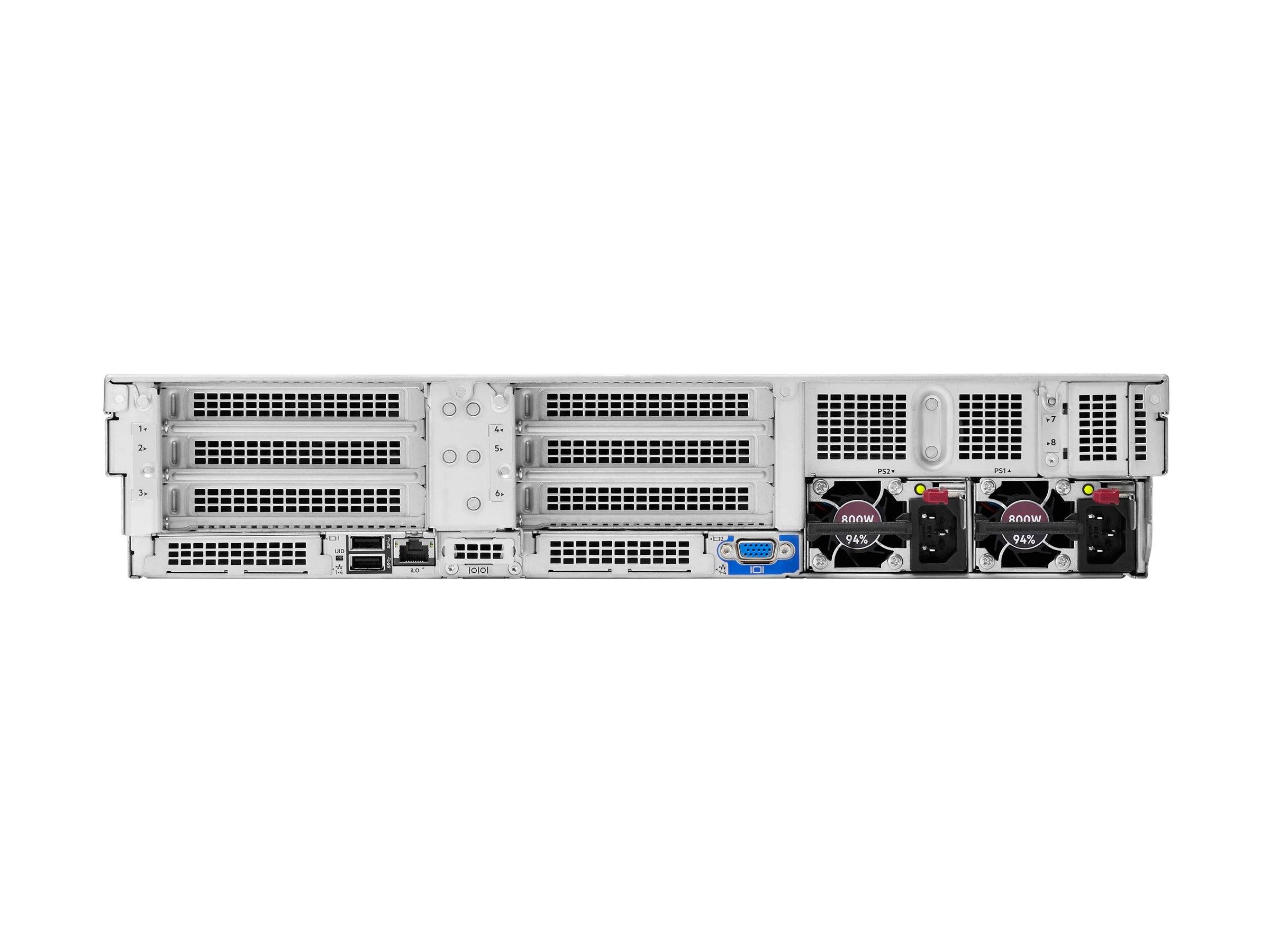 HPE ProLiant DL380 Gen11 Network Choice - Server - Rack-Montage - 2U - zweiweg - 1 x Xeon Silver 4514Y / 2 GHz - RAM 128