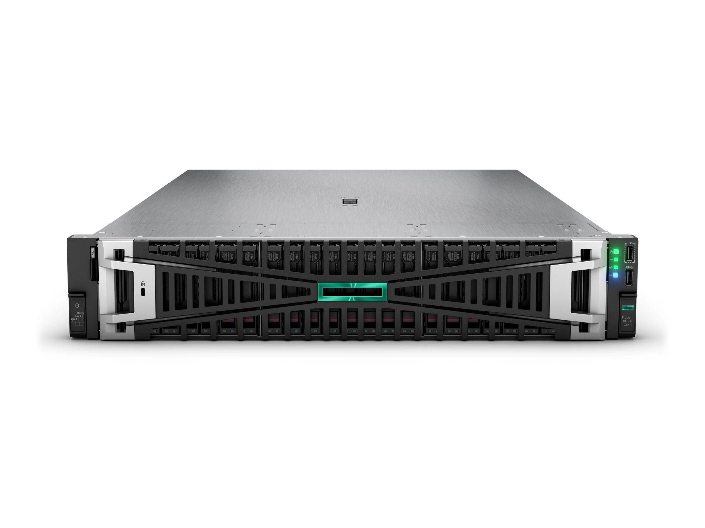 HPE ProLiant DL380 Gen11 Network Choice - Server - Rack-Montage - 2U - zweiweg - 1 x Xeon Silver 4514Y / 2 GHz - RAM 128