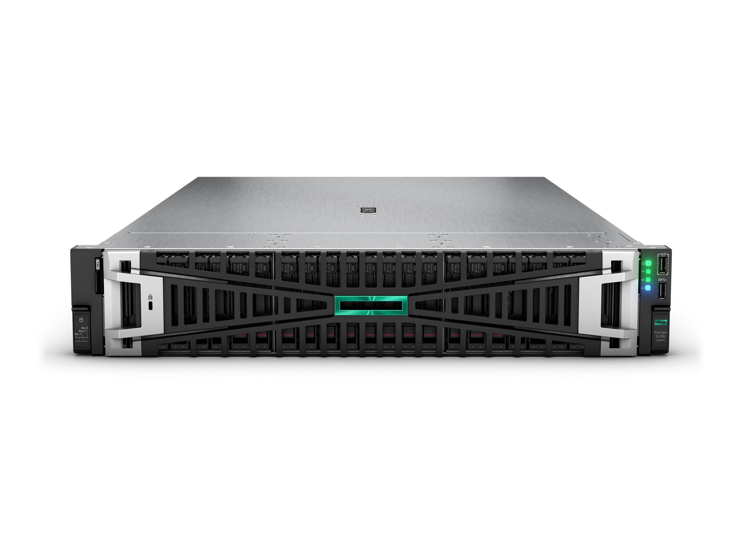 HPE ProLiant DL380 Gen11 2HE Xeon-S 5515+ 8-Core 3.2GHz 2x32GB-R 8xSFF Hot Plug 2x480GB SSD MR408i-o 2x1000W Server