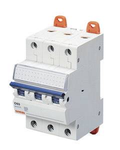 Gewiss INT.MAGNETOTERMICO 3P D25 6kA 3M