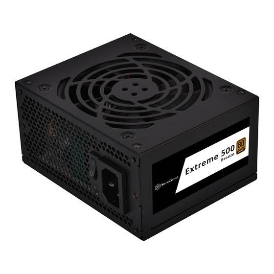 SilverStone Extreme 500 Bronze - 500 W - 90 - 264 V - 47 - 63 Hz - Aktiv - 120 W - 499,2 W