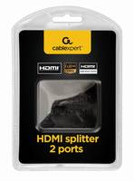 Gembird DSP-2PH4-03 - HDMI - 2x HDMI - Schwarz - 225 MHz - 1920 x 1080 (HD 1080) - 3840 x 2160 - 5 V