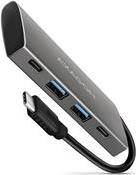 AXAGON HMC-4G2 SPEEDSTER 4 - Hub - 4 x USB 3.2 Gen 2Desktop