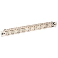 Tripp Lite N254-048-SH-6A 48 Anschlüsse 1 HE Rackmontage geschirmtes Cat6a STP Durchführungs-Patchfeld, RJ45 Ethernet, T