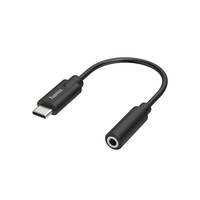 Hama Audio Adapter USB-C auf 3,5 mm Klinke, HiFi Stereo