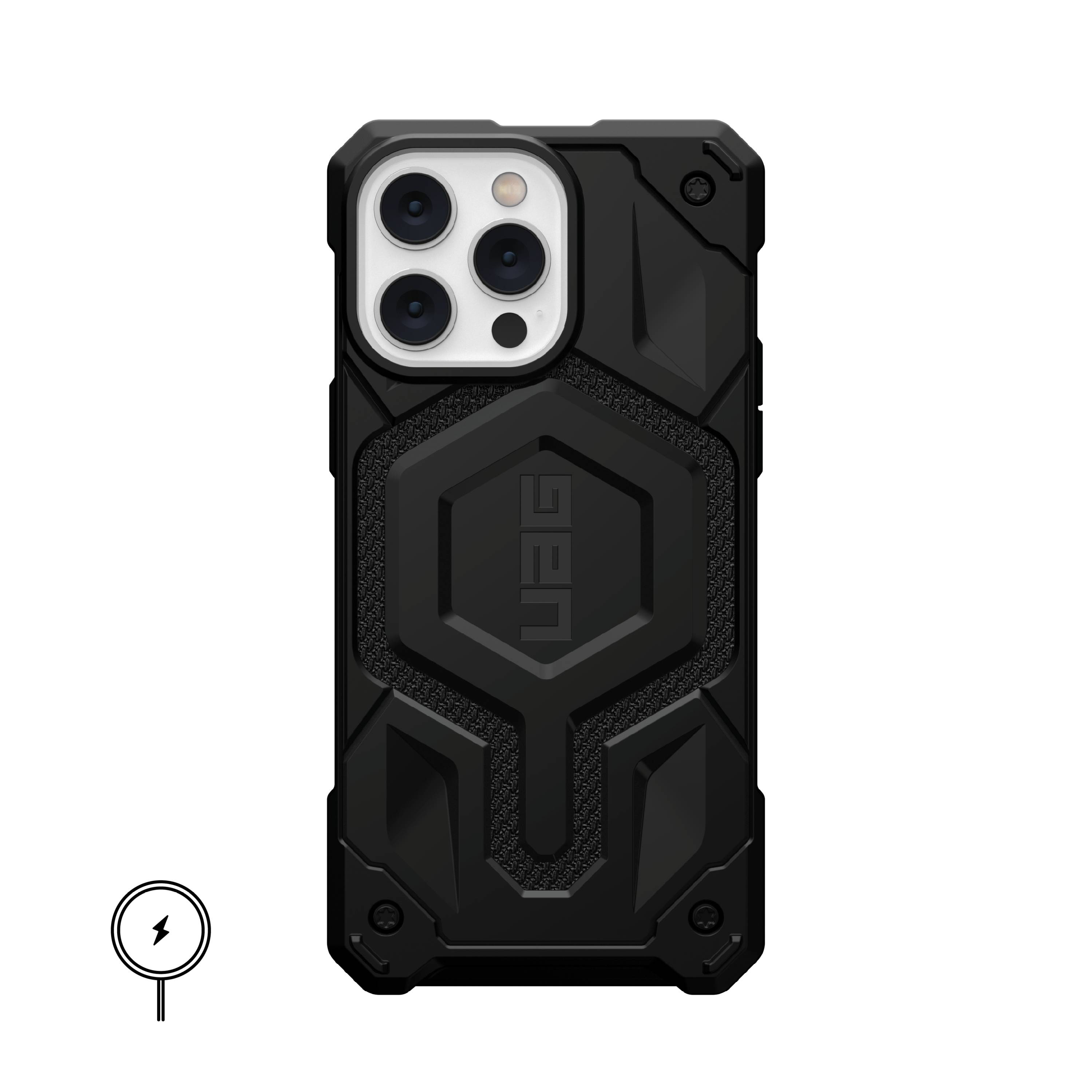 Urban Armor Gear UAG iPhone Tinky 2022 Monarch Pro Magsafe - Kevlar Black