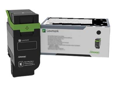 Lexmark Schwarz - original - Box - Tonerpatrone LCCP - für Lexmark CS632dwe - CX