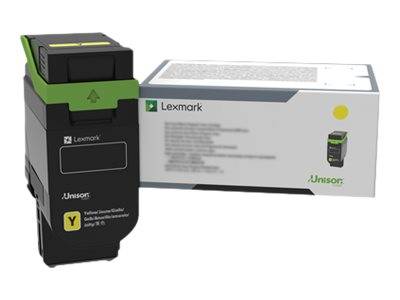 Lexmark Gelb - original - Box - Tonerpatrone LCCP - für Lexmark CS632dwe - CX635
