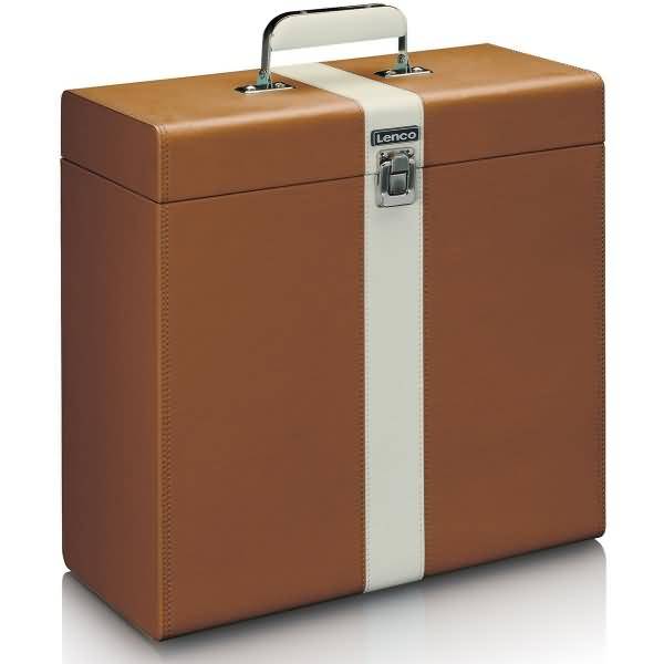 LENCO TTA-301BNWH Tragekoffer für max. 30 Schallplatten