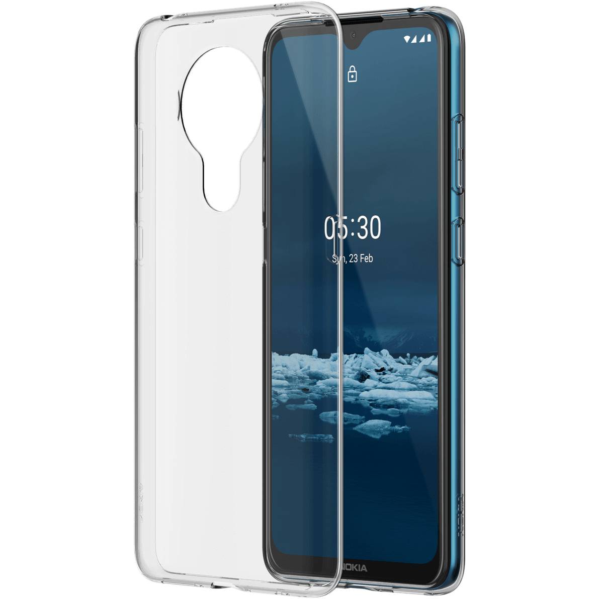 Nokia Clear Case CC-153 - Hintere Abdeckung für Mobiltelefon - Thermoplastisches Polyurethan (TPU)