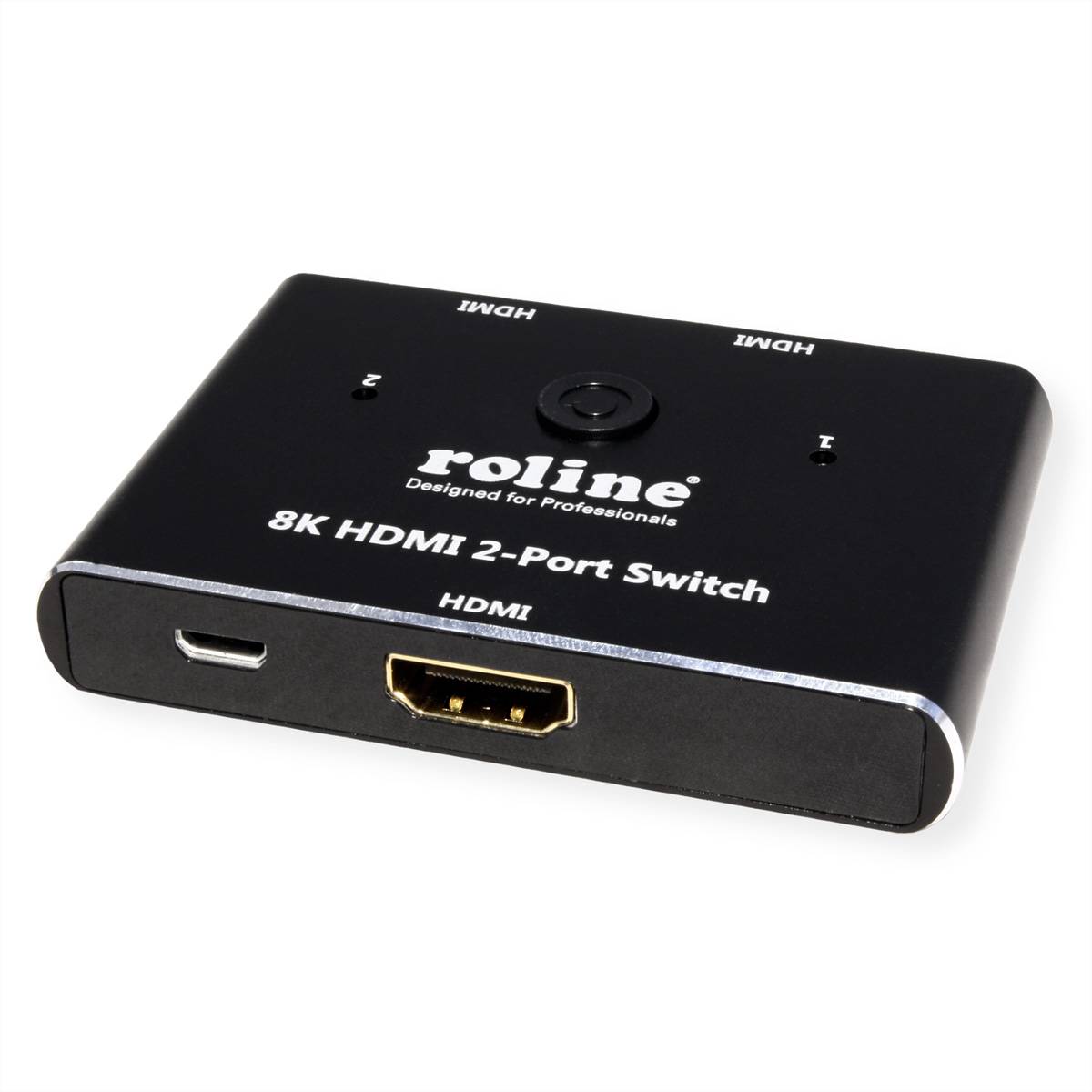 ROLINE 8K HDMI Switch, 2-fach
