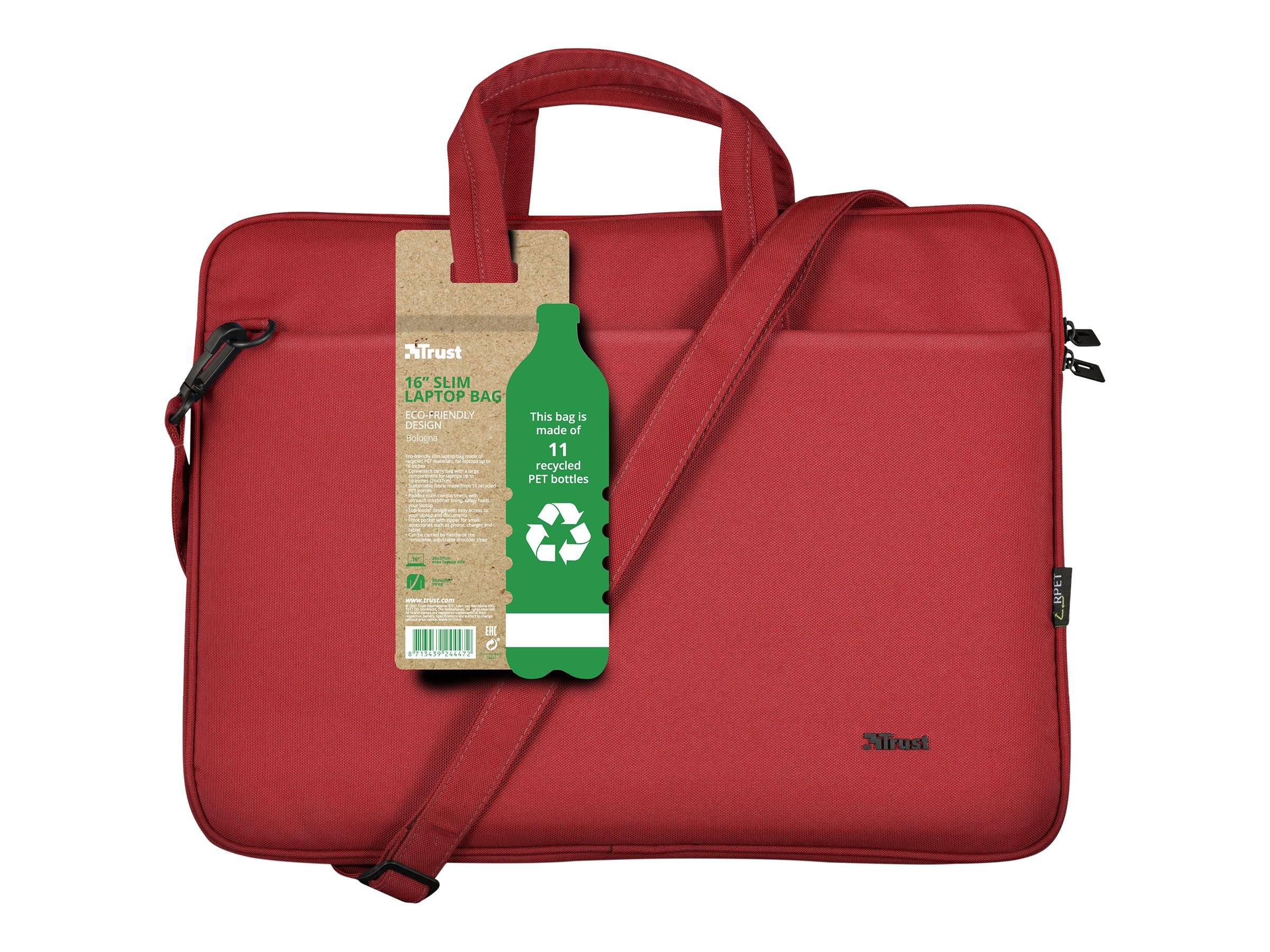 Trust Bologna Slim - Notebook-Tasche - 40.6 cm (16"")