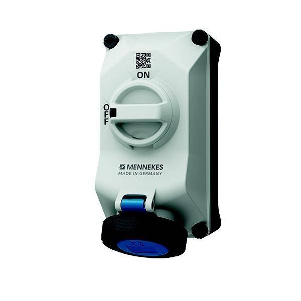 Mennekes Wandsteckdose DUO 5604306G