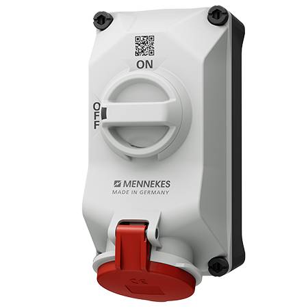 Mennekes Wandsteckdose 5603406G DUO 32A4P6h 400V IP44