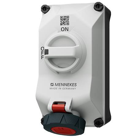 Mennekes Wandsteckdose 5702406H DUO R 16A4P6h 400V IP67