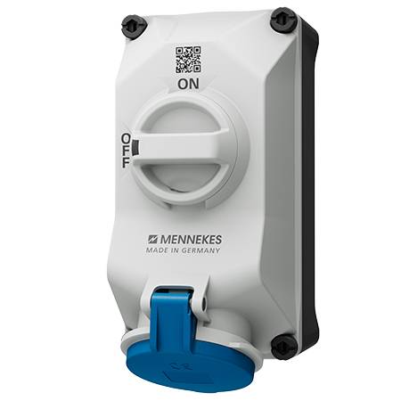 Mennekes Wandsteckdose 5603306G DUO 32A3P6h 230V IP44