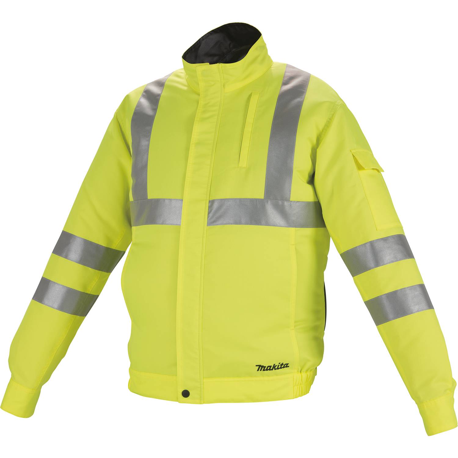 Makita DFJ214Z - Jacke - hohe Sichtbarkeit - XXXL