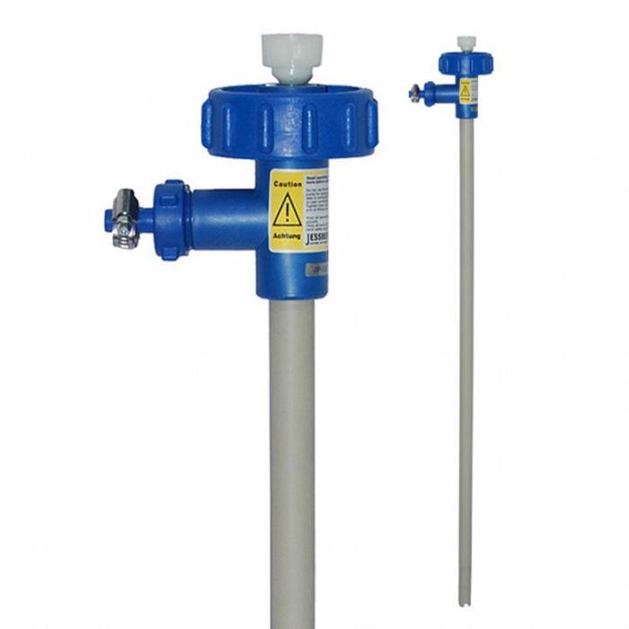 Laborpumpwerk - PP - Hastelloy-Antriebswelle - Ø 28 mm - Tauchrohrlänge 1000 mm