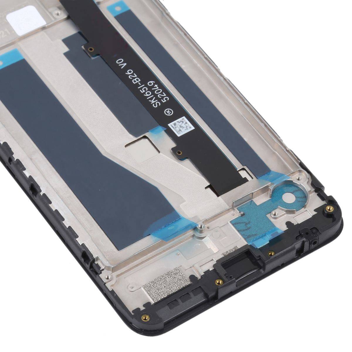 Für ZTE Blade A71 A7030 2021 Display Full LCD mit Rahmen Einheit Touch Ersatzteil Reparatur Schwarz