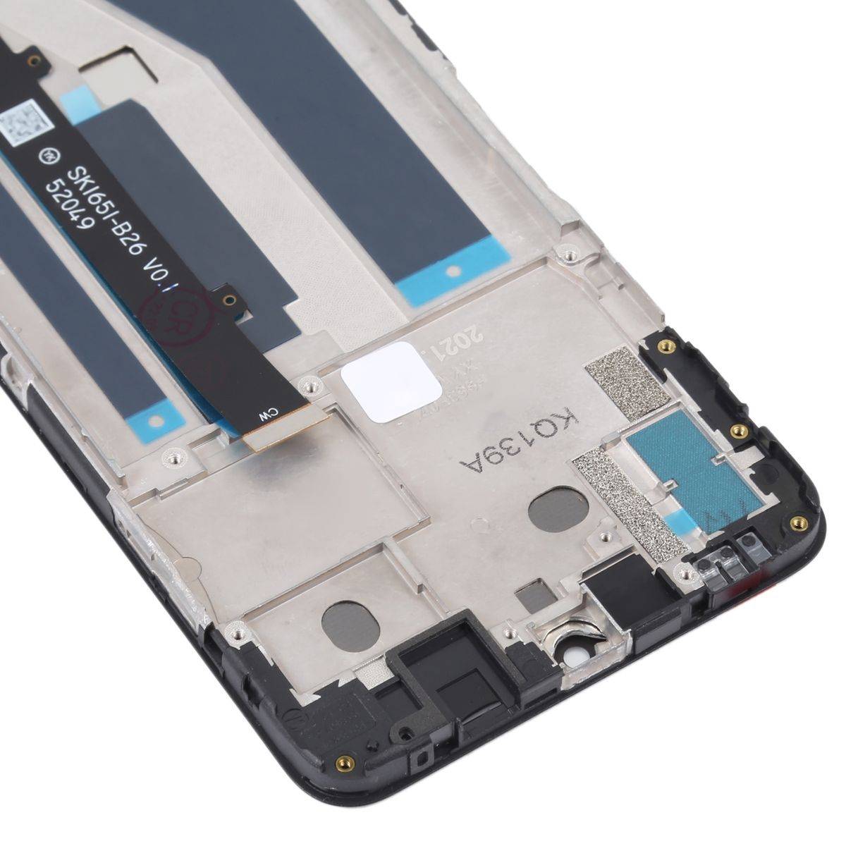 Für ZTE Blade A71 A7030 2021 Display Full LCD mit Rahmen Einheit Touch Ersatzteil Reparatur Schwarz