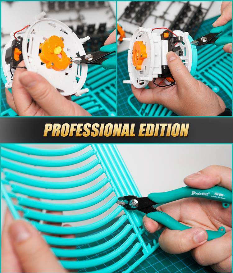 PRO'S KIT Profi-Seitenschneider für Kunststoffe/ speziell für den 3D-Druck-Bereich