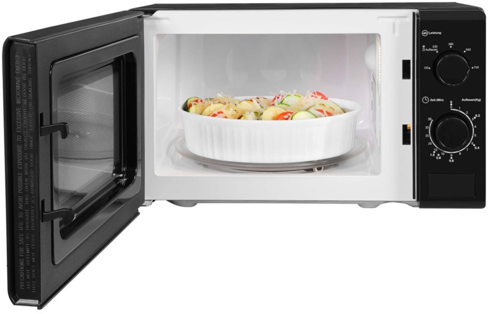 EXQUISIT Mikrowelle MW 900-030 sw