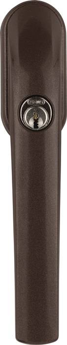 Fenstergriff FG300 B AL0125 Alu.braun abschl.ABUS