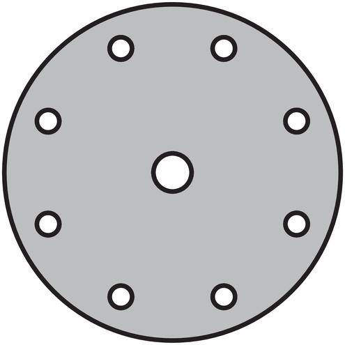 Haftschleifscheibe PS 22 K GLS 1 150mm K.40 f.HO/Metall Korund