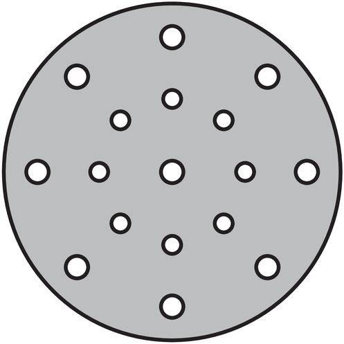 Haftschleifscheibe PS 22 K GLS 51 150mm K.80 f.HO/Metall Korund