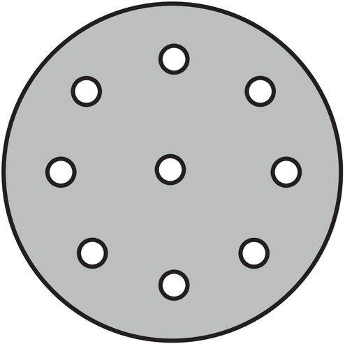 Haftschleifscheibe PS 22 K GLS 27 125mm K.100 f.HO/Metall Korund