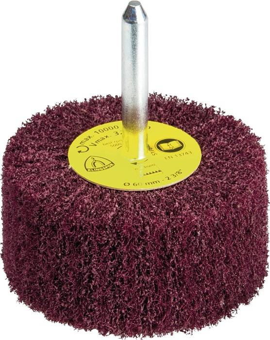 Fächerschleifer Vlies NFS 600 D50xH30mm 6mm Korund Kunstharz medium KLINGSPOR