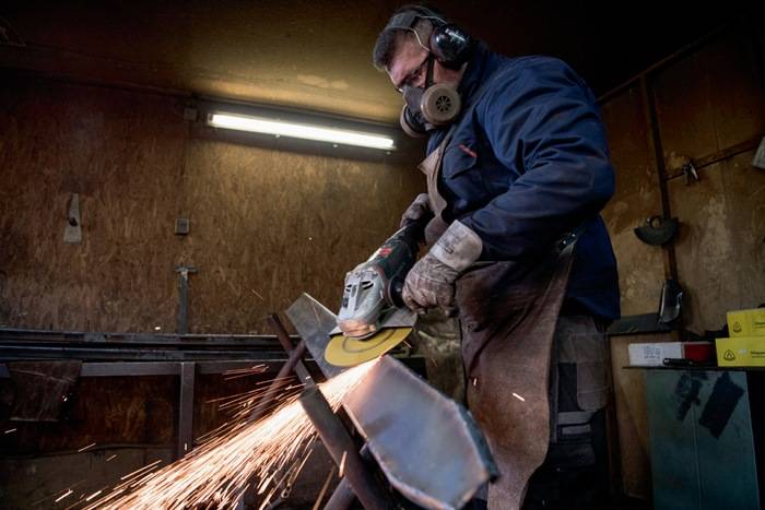 Schruppscheibe A 24 Extra D150xS6mm gekr.STA Bohr.22,23mm KLINGSPOR