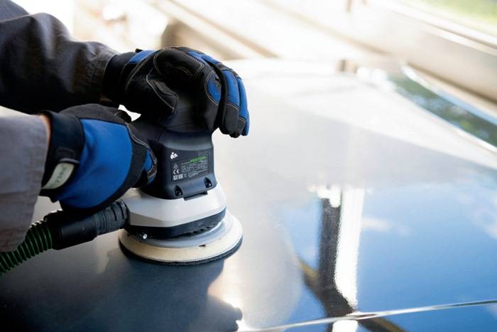 Vliesschleifscheibe NDS 400 K D.150mm ultra fine 600 grau KLINGSPOR