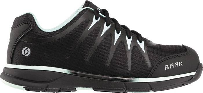 Damensicherheitsschuh Svea Gr.39 schwarz/türkis S3 SRC ESD EN20345 Textil BAAK