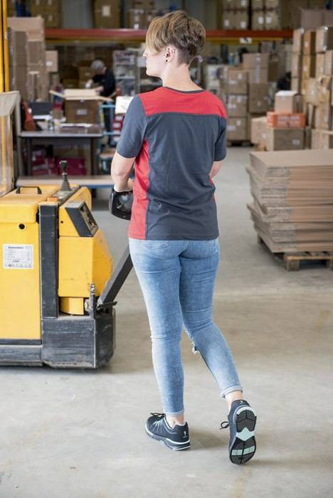 Damensicherheitsschuh Svea Gr.39 schwarz/türkis S3 SRC ESD EN20345 Textil BAAK