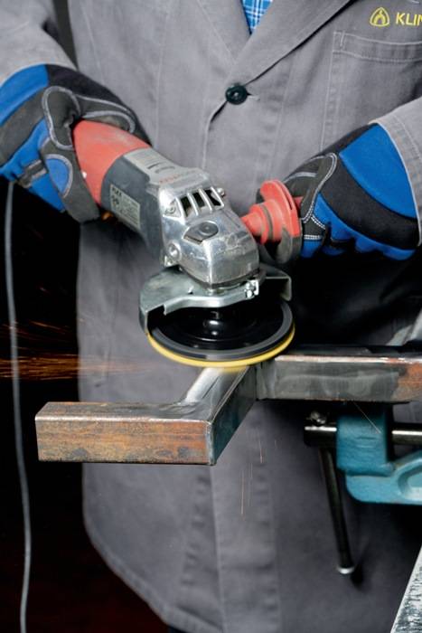 Vliesscheibe NDS 800 D.125mm coarse 50 braun m.Zentrierung KLINGSPOR